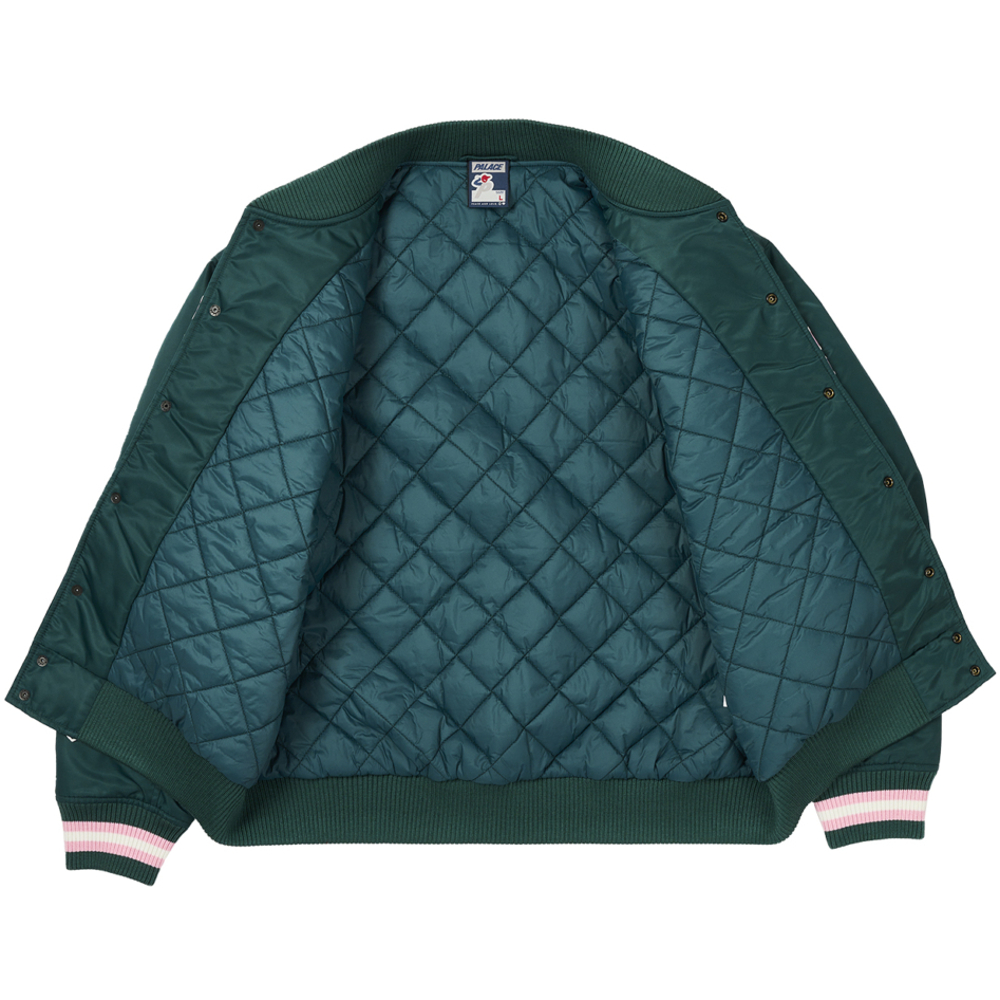 Thumbnail SATIN THE ARENA JACKET GREEN one color