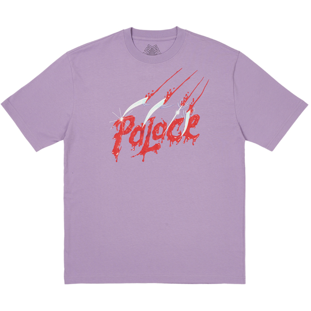 Thumbnail SCRATCHY T-SHIRT LIGHT PURPLE one color