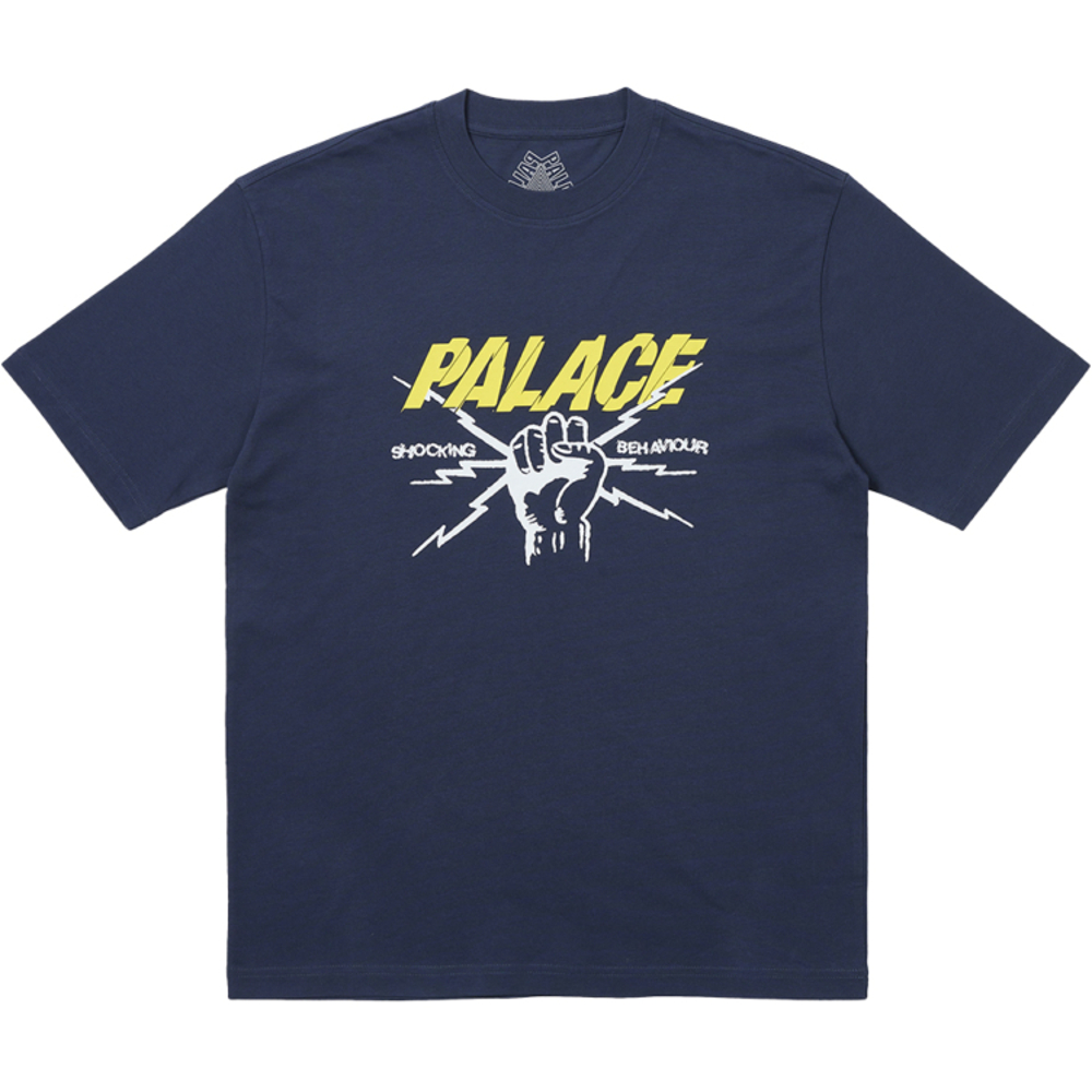 Thumbnail SHOCKING BEHAVIOUR T-SHIRT NAVY one color