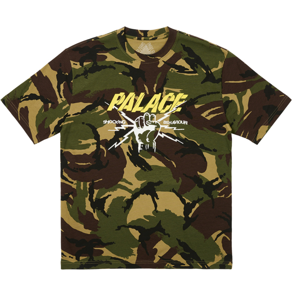 Thumbnail SHOCKING BEHAVIOUR T-SHIRT WOODLAND CAMO one color