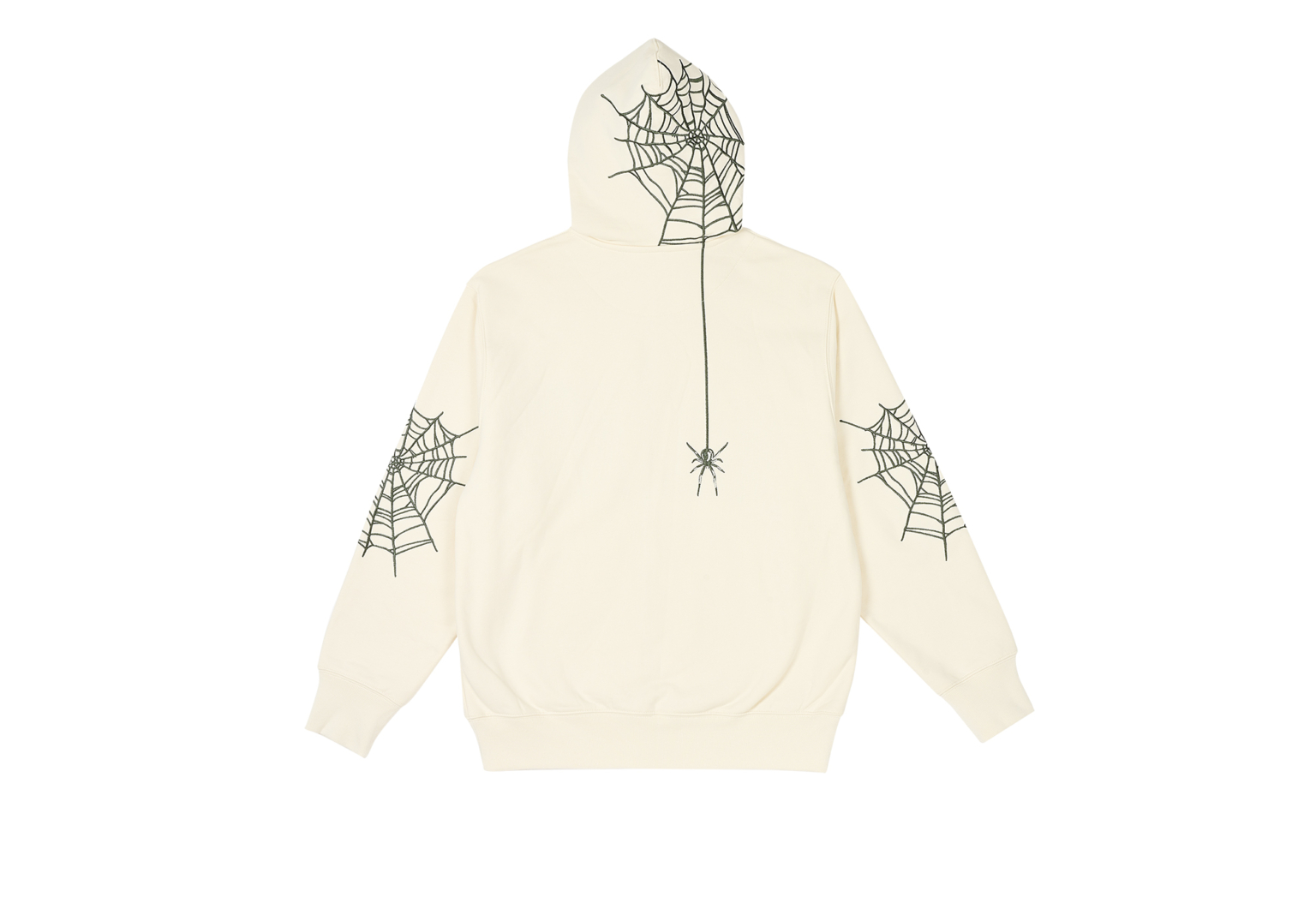 Spider Zip Hood Soft White - Autumn 2023 - Palace Community