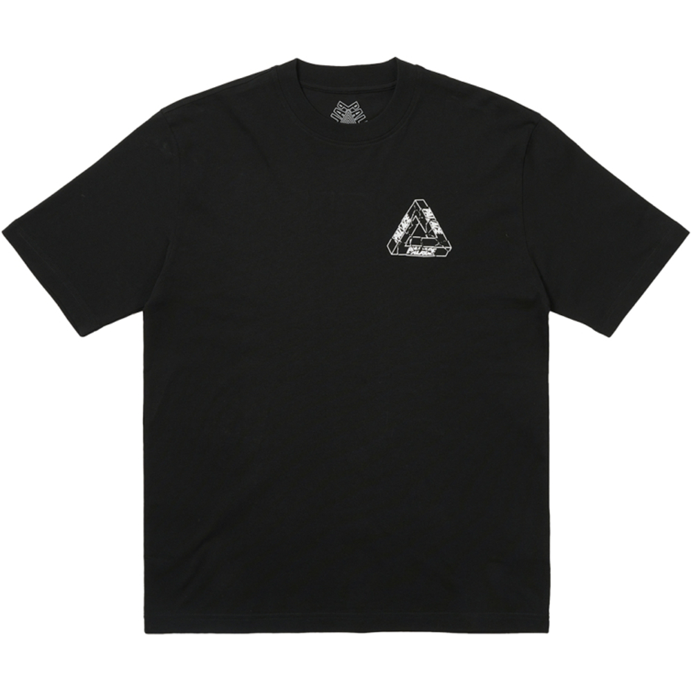 Thumbnail TRI-RIPPED T-SHIRT BLACK one color