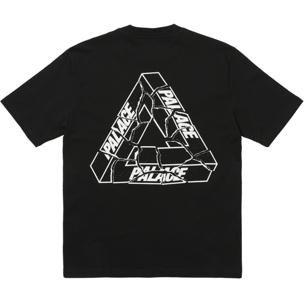 Thumbnail TRI-RIPPED T-SHIRT BLACK one color