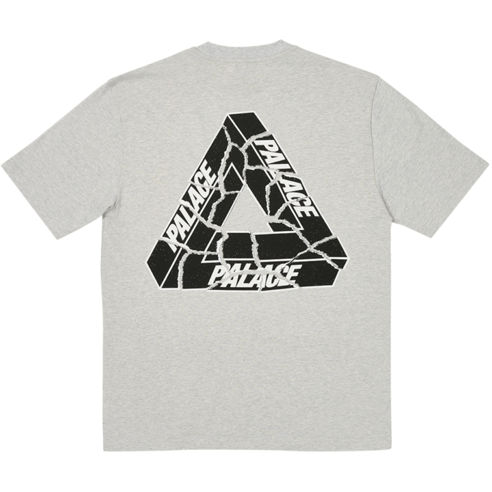 Thumbnail TRI-RIPPED T-SHIRT GREY MARL one color