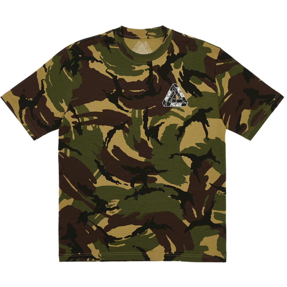 Thumbnail TRI-RIPPED T-SHIRT WOODLAND CAMO one color