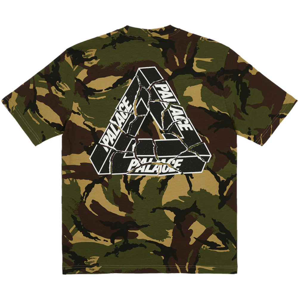 Thumbnail TRI-RIPPED T-SHIRT WOODLAND CAMO one color