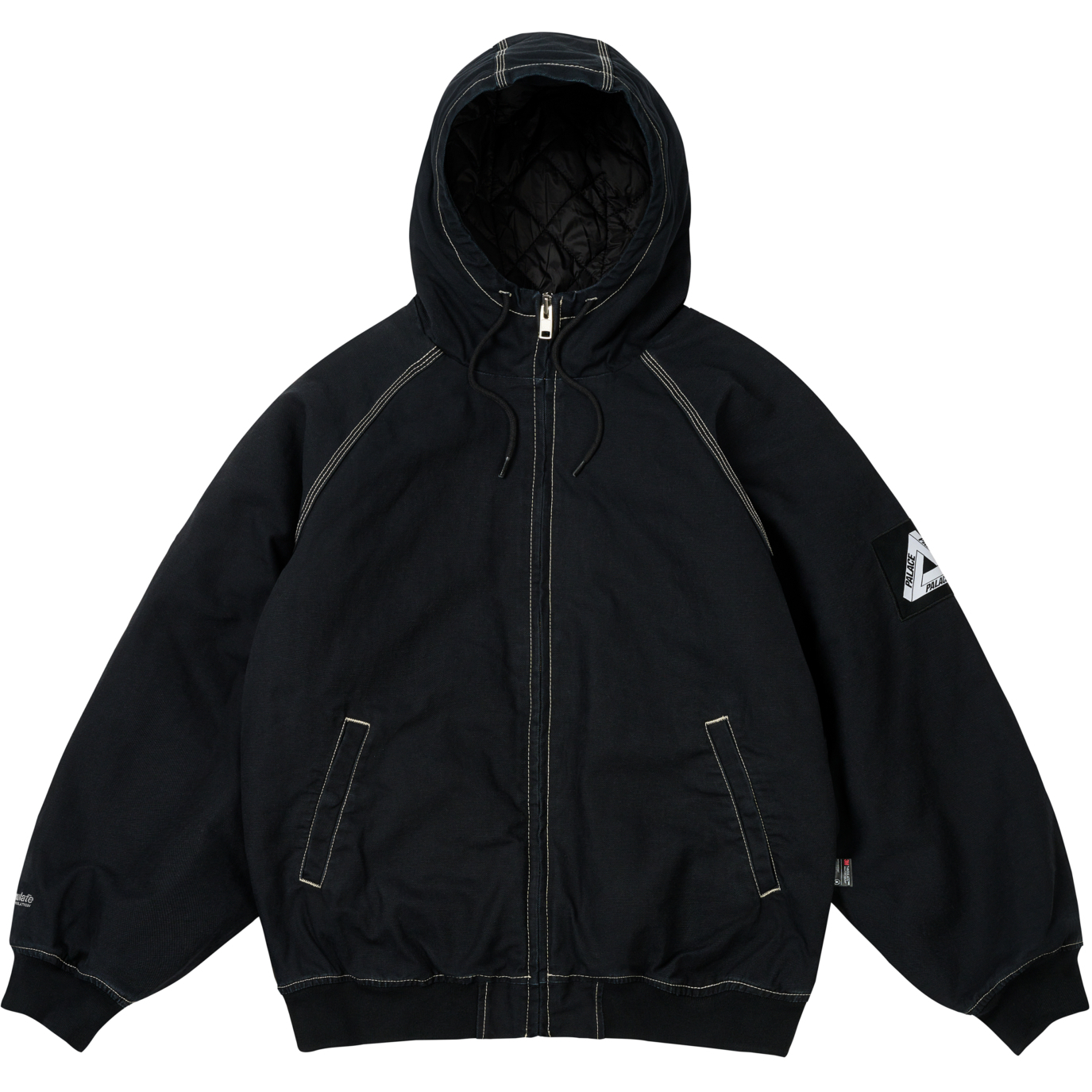 Thumbnail 10 OZ HOODED JACKET BLACK one color