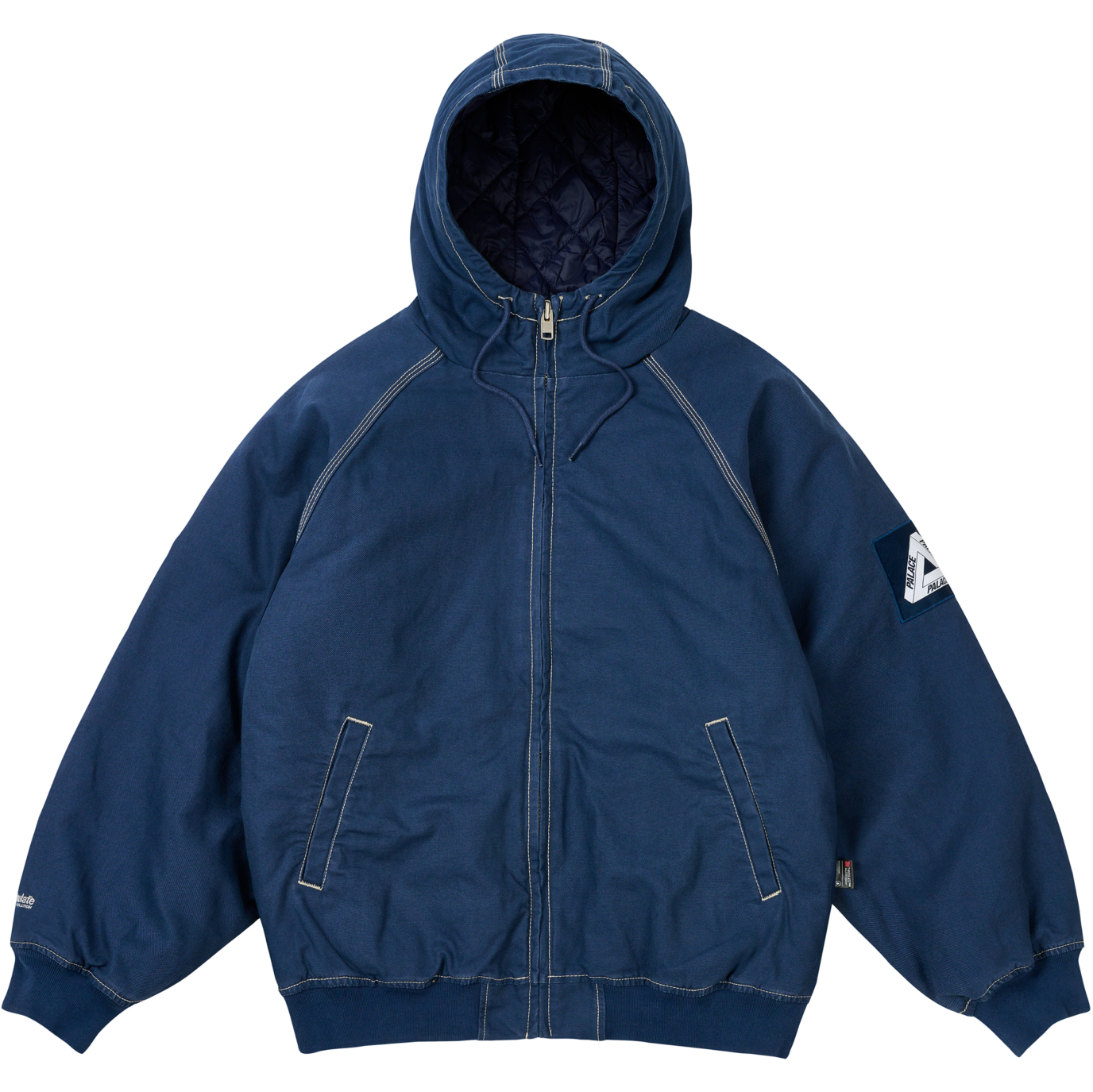 Thumbnail 10 OZ HOODED JACKET NAVY one color