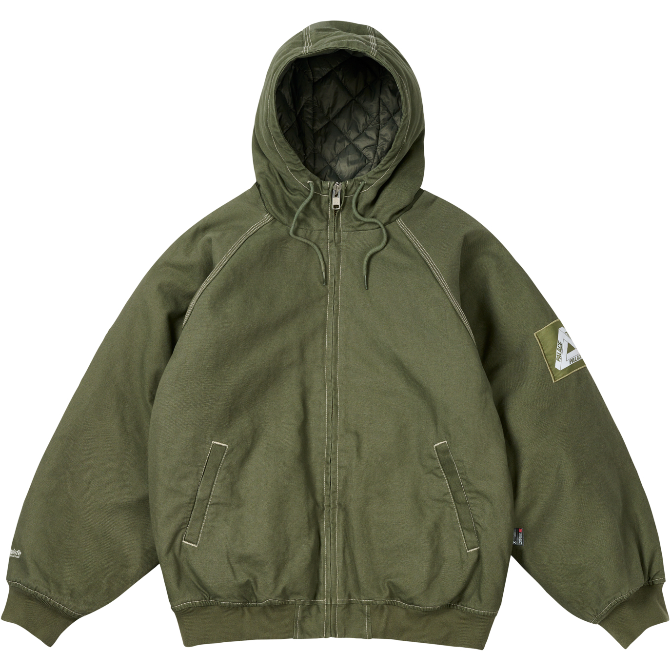 Thumbnail 10 OZ HOODED JACKET OLIVE one color