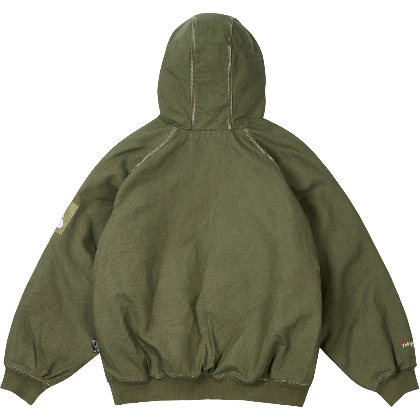 Thumbnail 10 OZ HOODED JACKET OLIVE one color