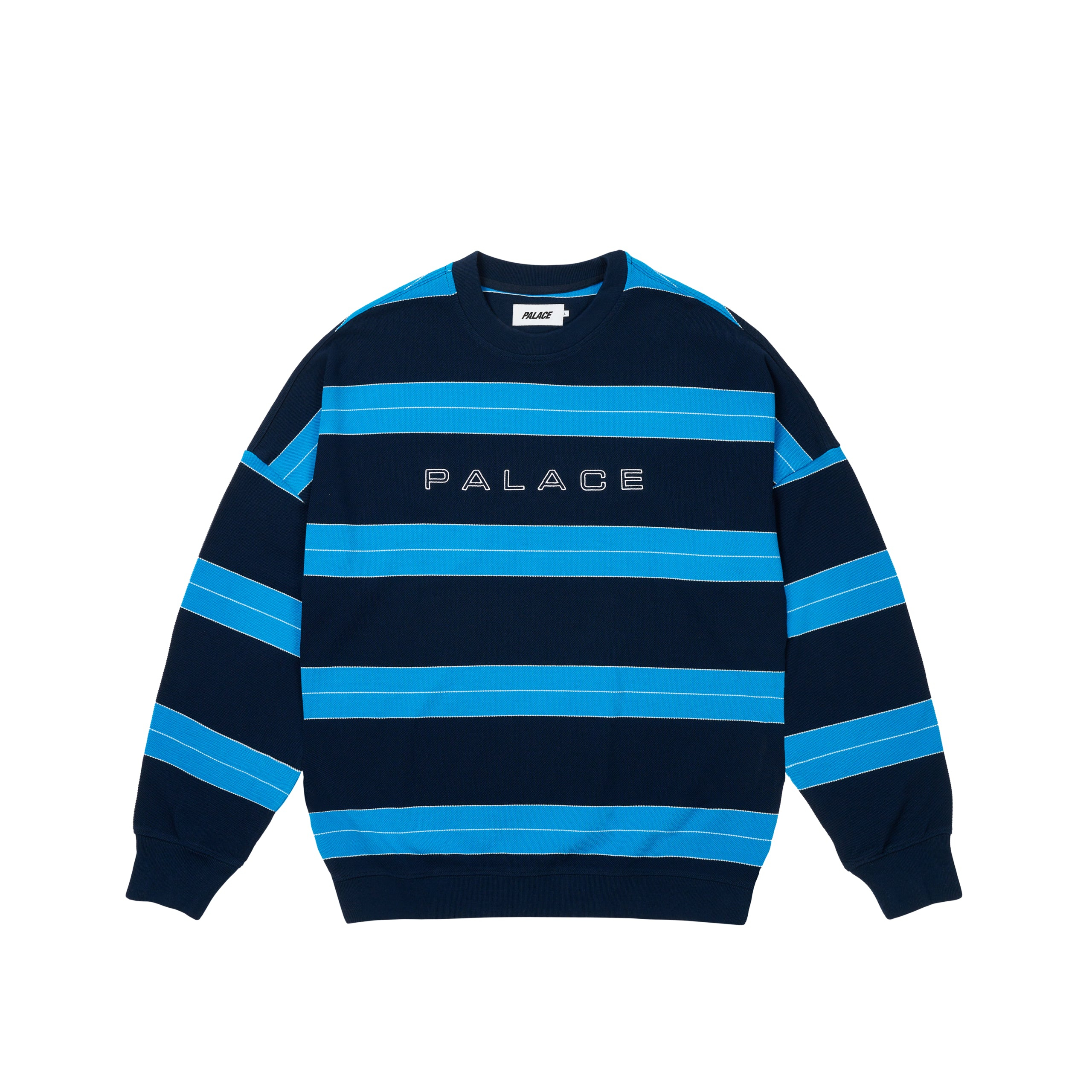 Thumbnail RELAX STRIPE CREW NAVY one color