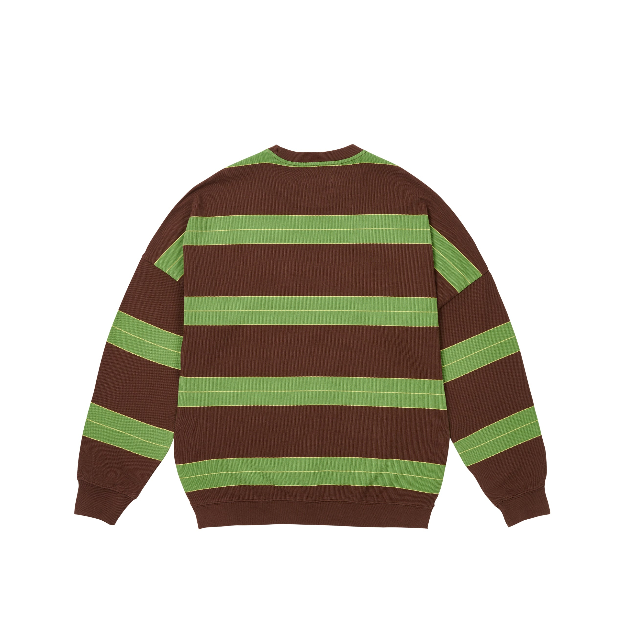 Thumbnail RELAX STRIPE CREW CAKED BROWN one color