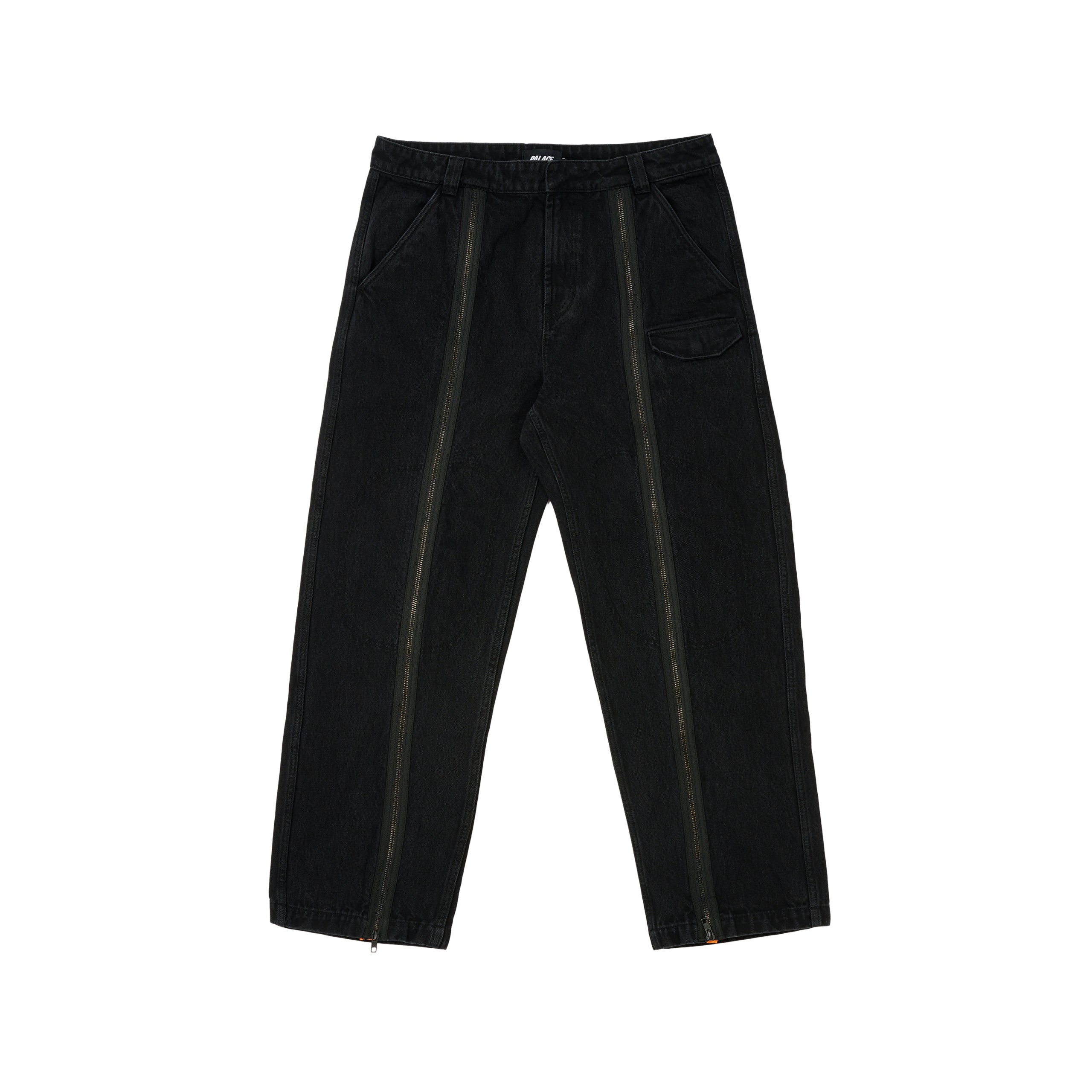 Thumbnail ZIPPED FLIGHT TROUSER BLACK one color