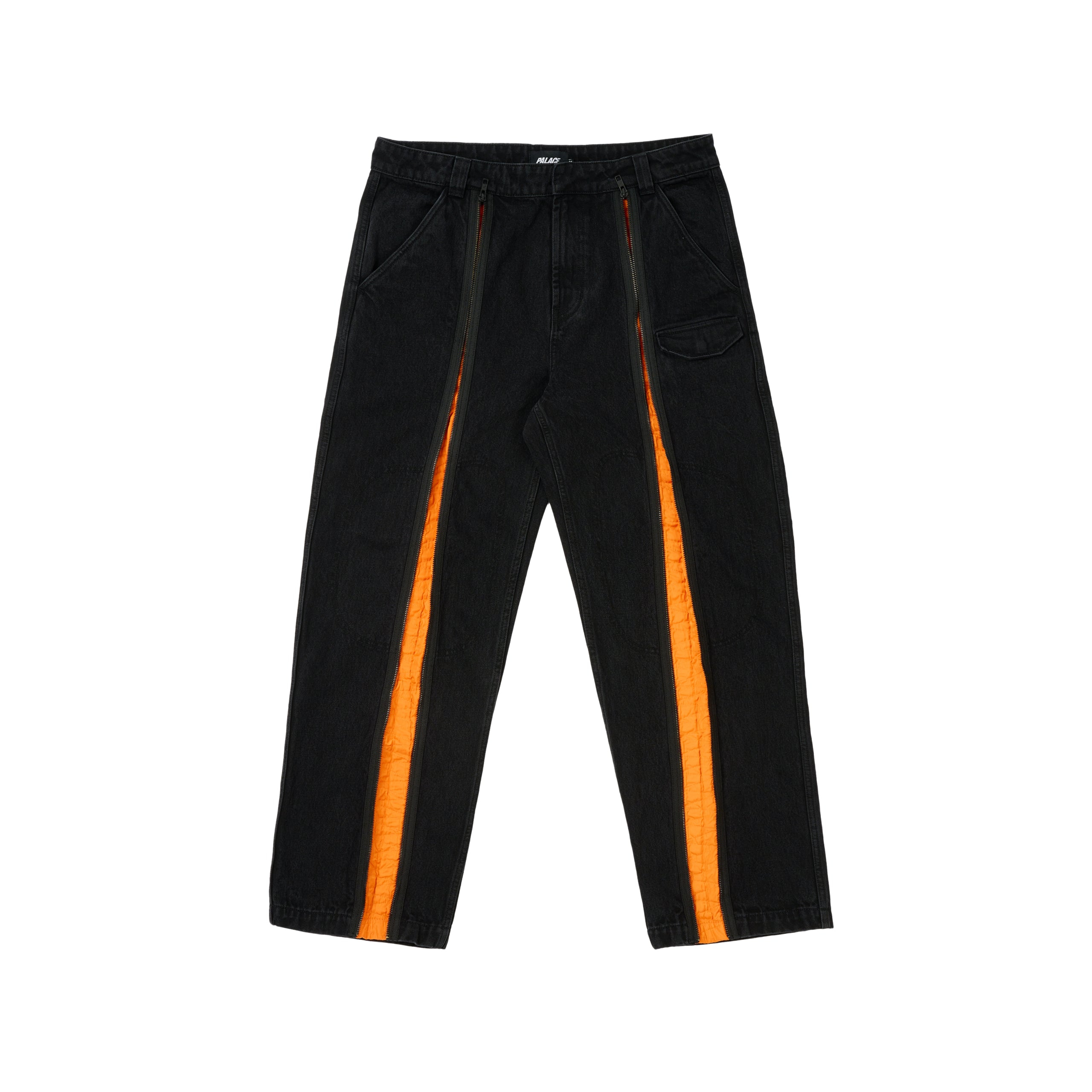 Thumbnail ZIPPED FLIGHT TROUSER BLACK one color