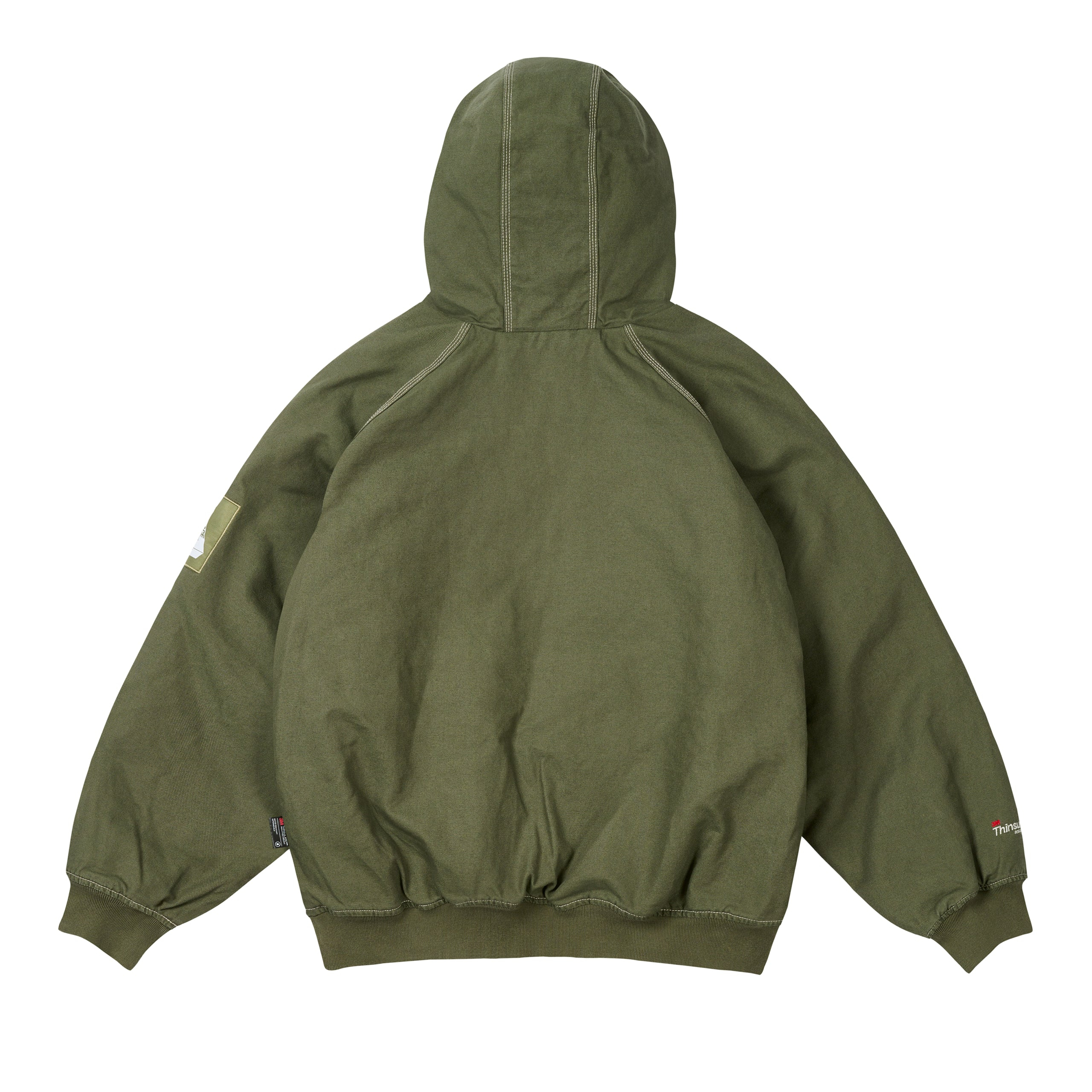 Thumbnail 10 OZ HOODED JACKET OLIVE one color