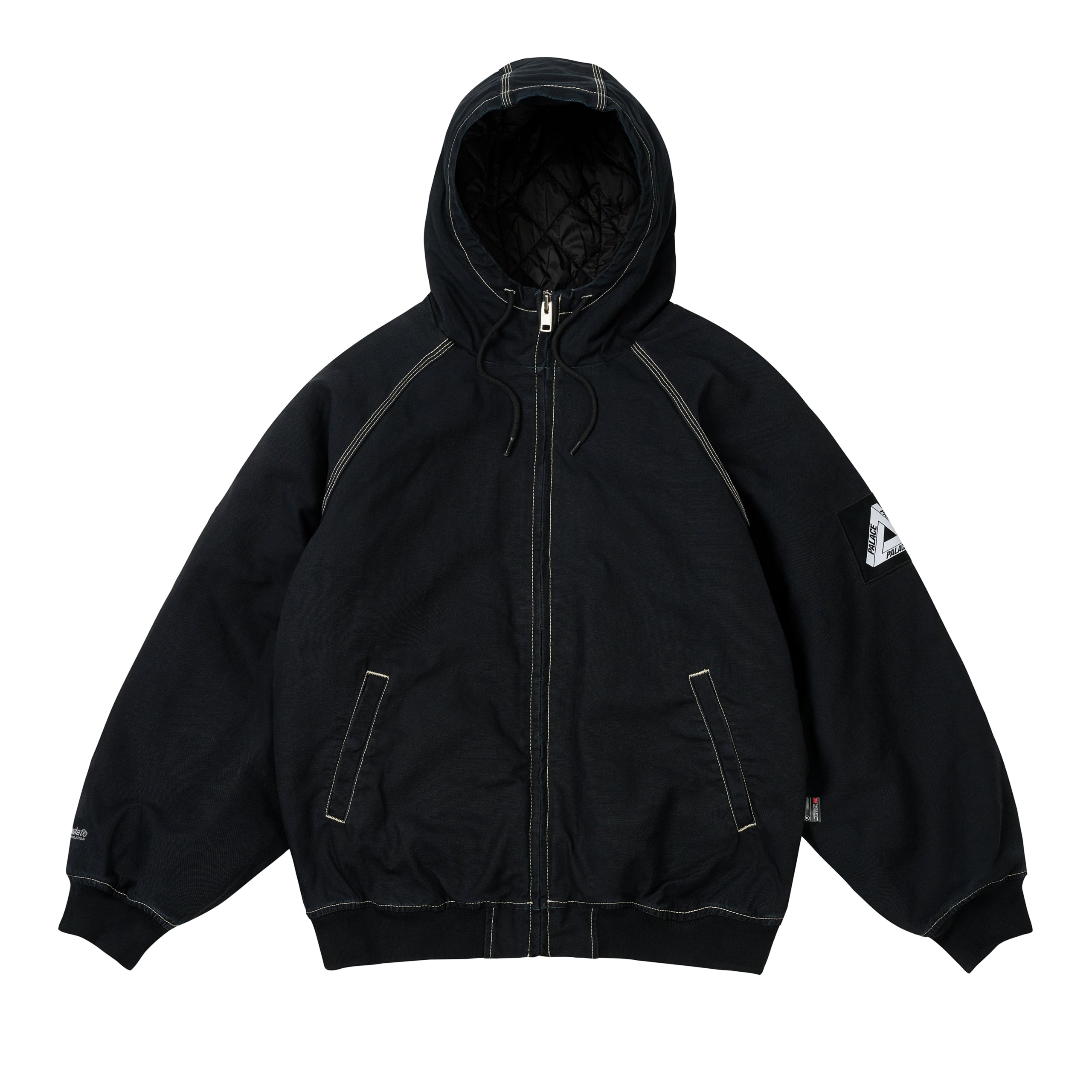 Thumbnail 10 OZ HOODED JACKET BLACK one color