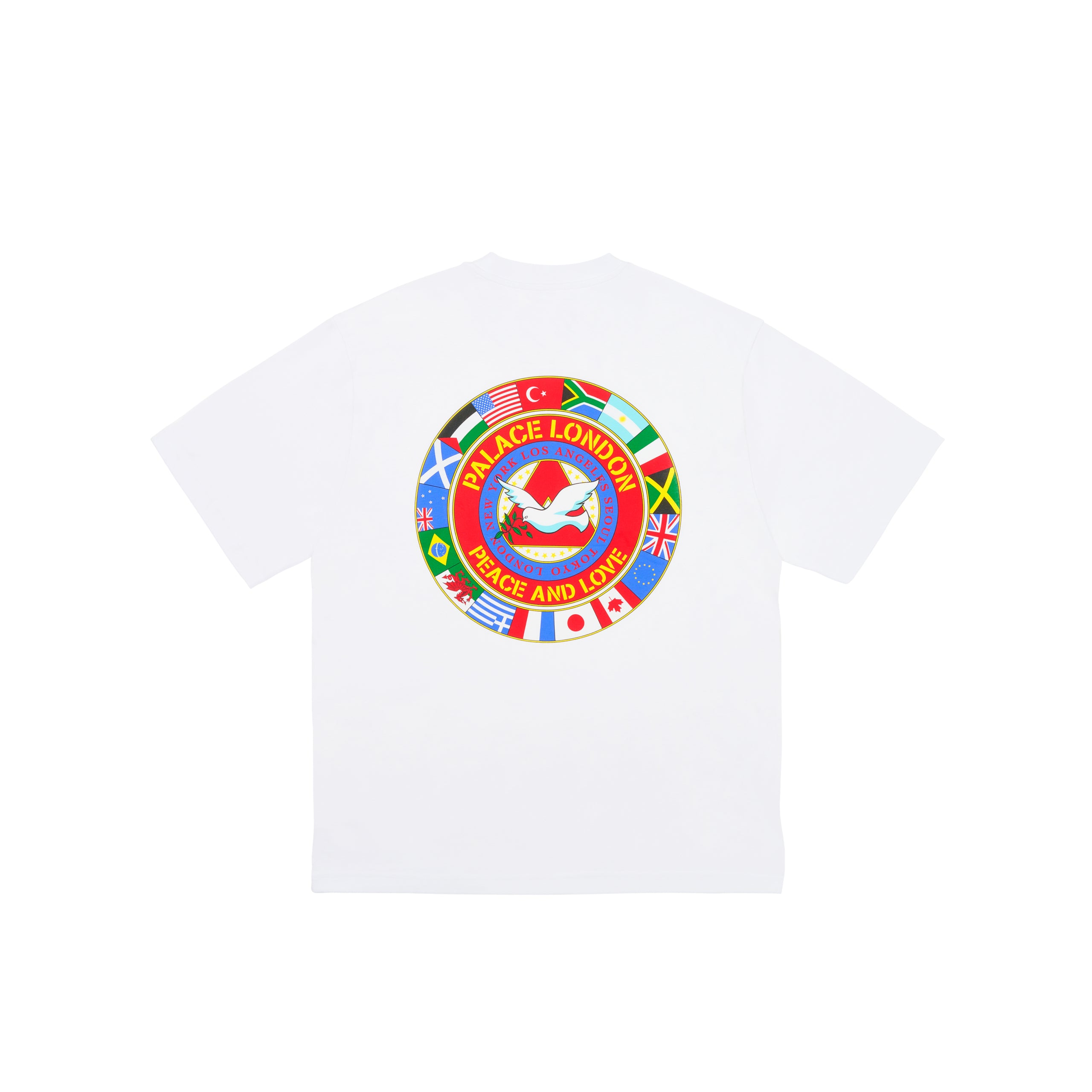 Thumbnail PALACE NATIONS T-SHIRT WHITE one color