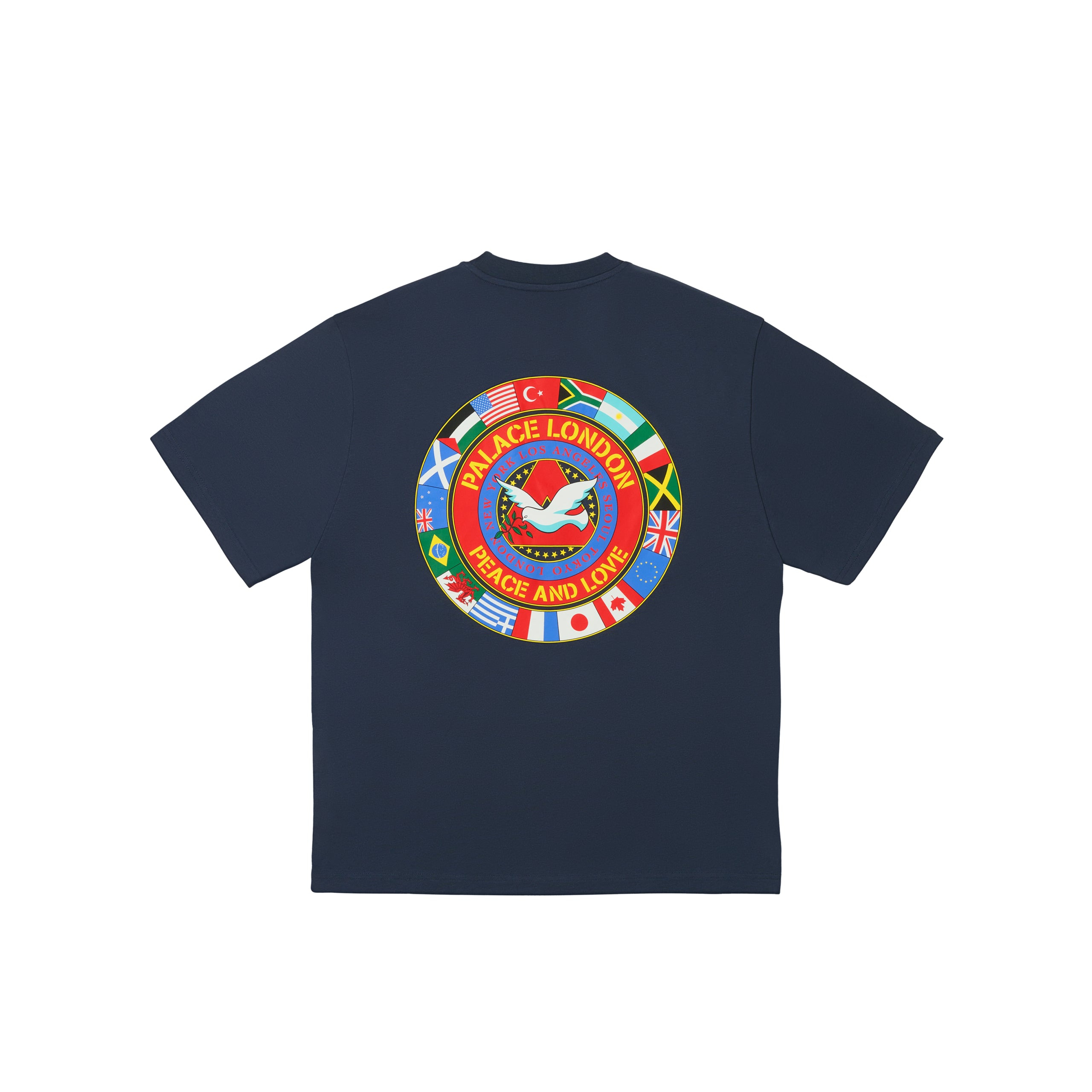 Thumbnail PALACE NATIONS T-SHIRT NAVY one color