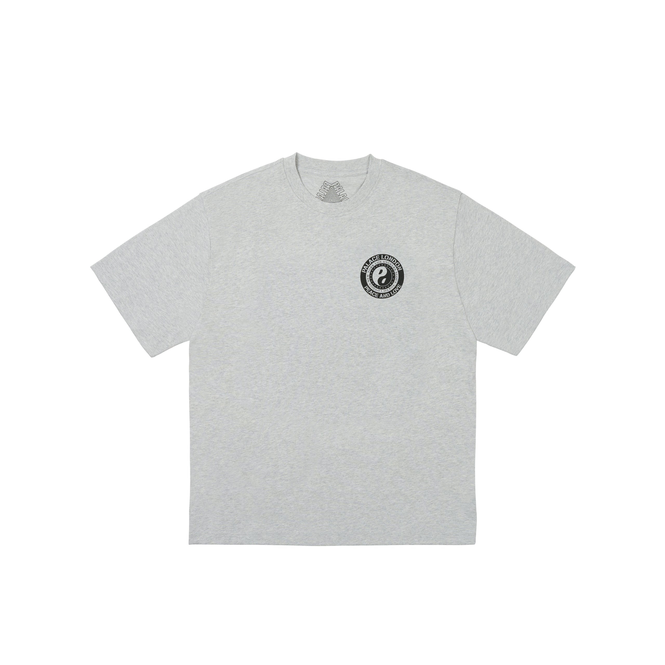 Thumbnail PALACE NATIONS T-SHIRT GREY MARL one color