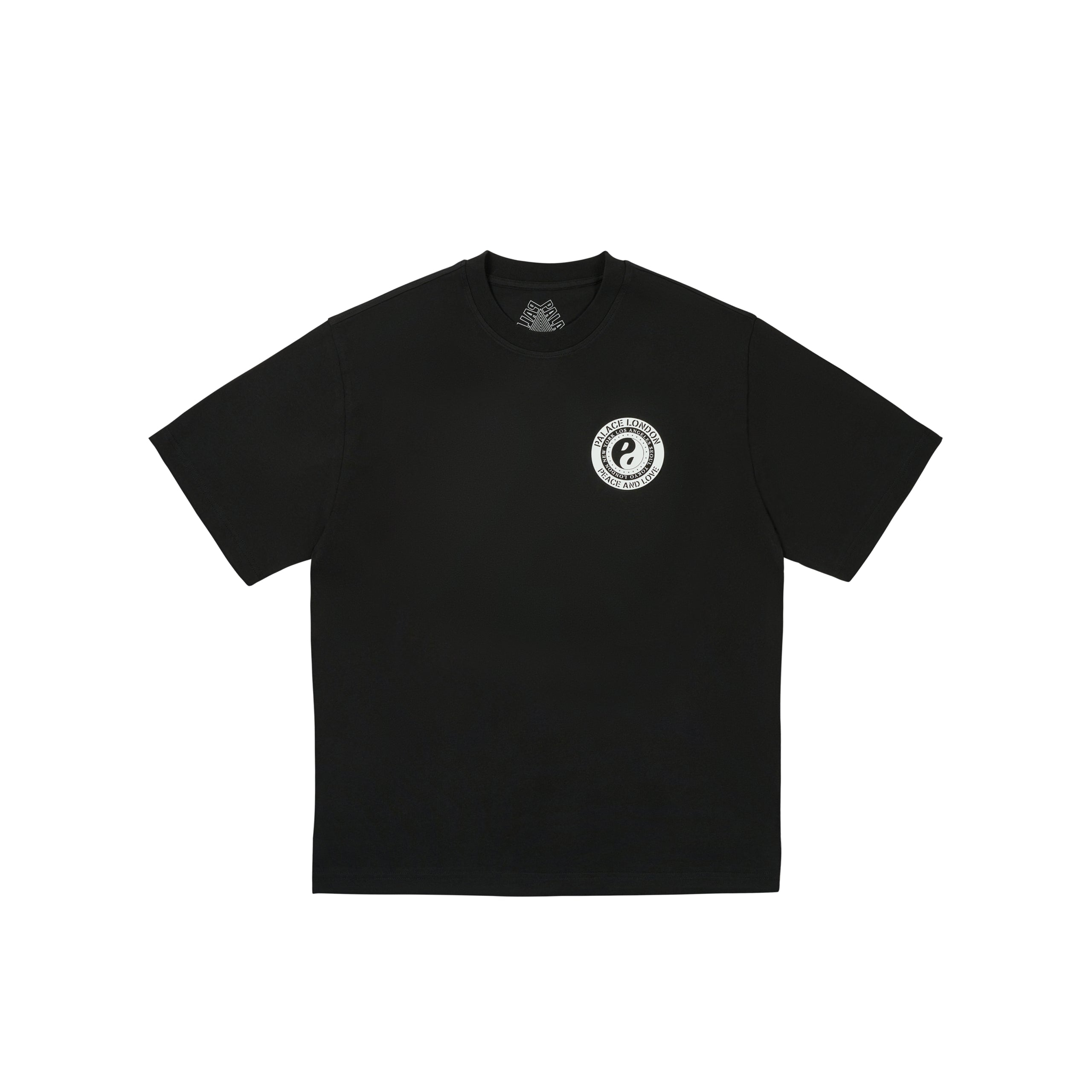 Thumbnail PALACE NATIONS T-SHIRT BLACK one color