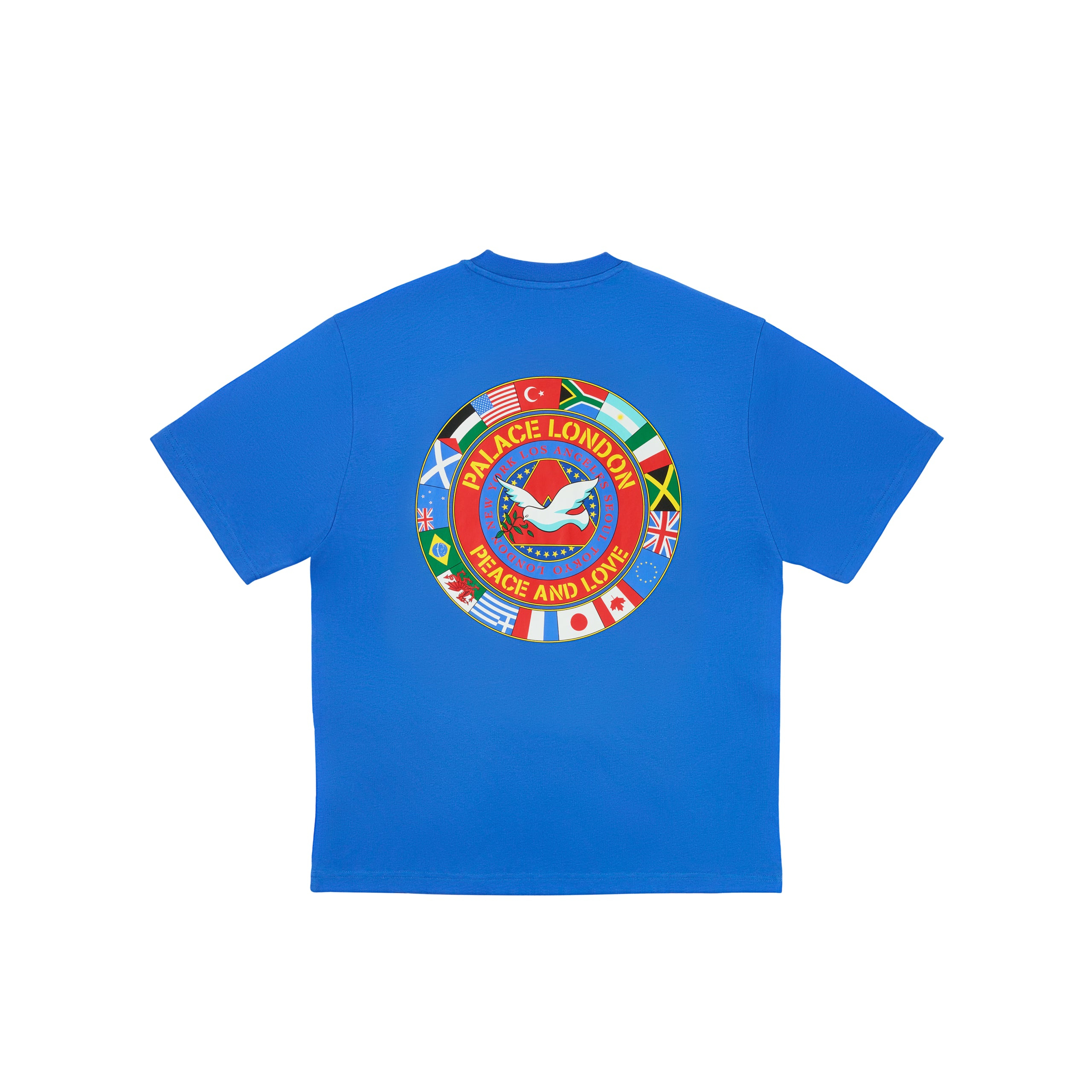 Thumbnail PALACE NATIONS T-SHIRT BLUE BERRY one color