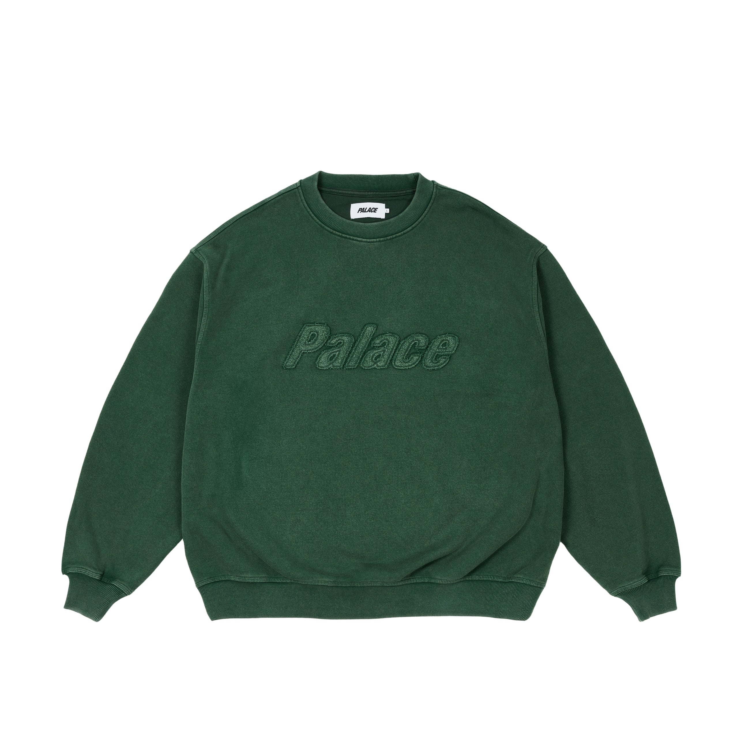 Thumbnail TRIPLE STITCH CREW PIGMENT GREEN one color