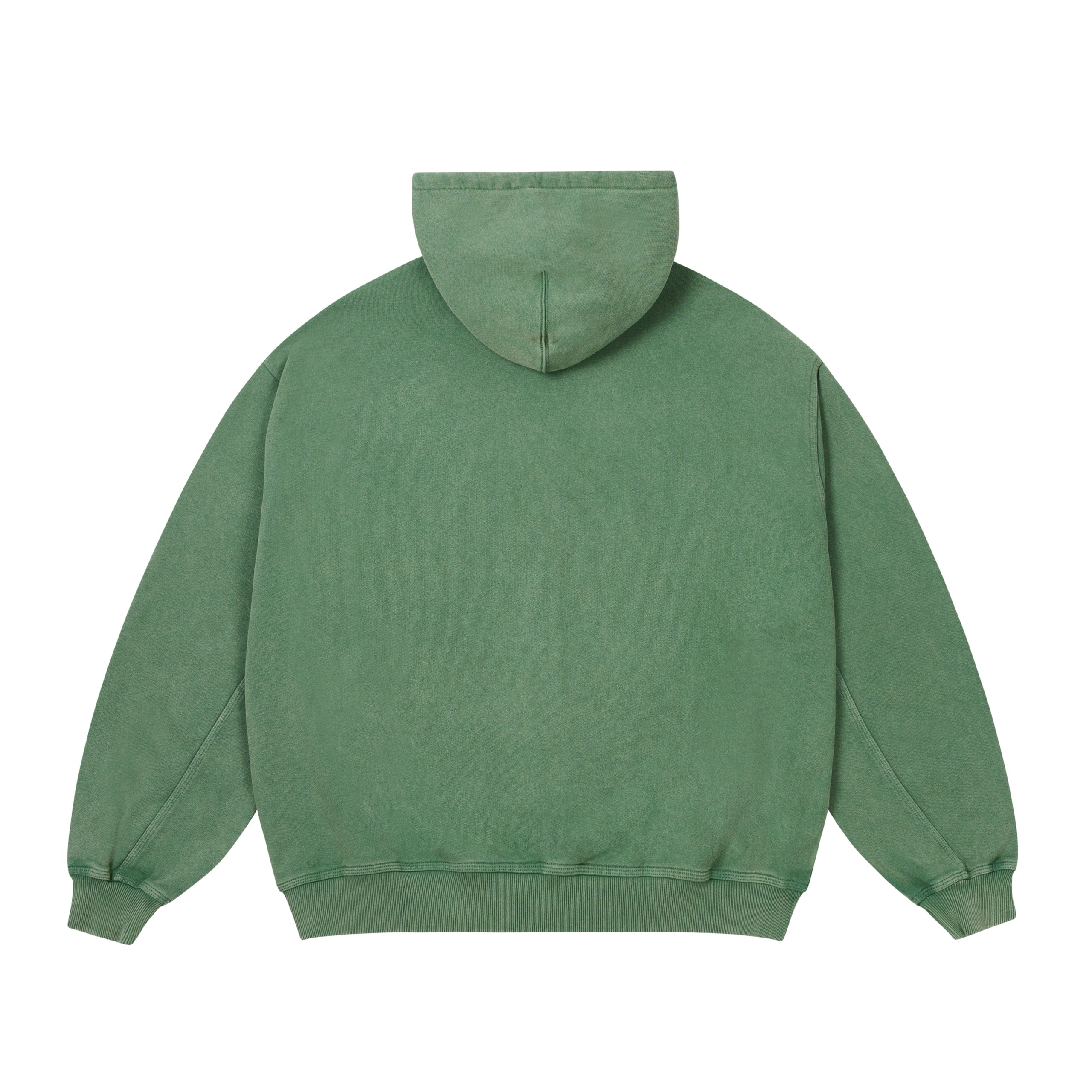 Thumbnail TRIPLE STITCH ZIP HOOD PIGMENT GREEN one color