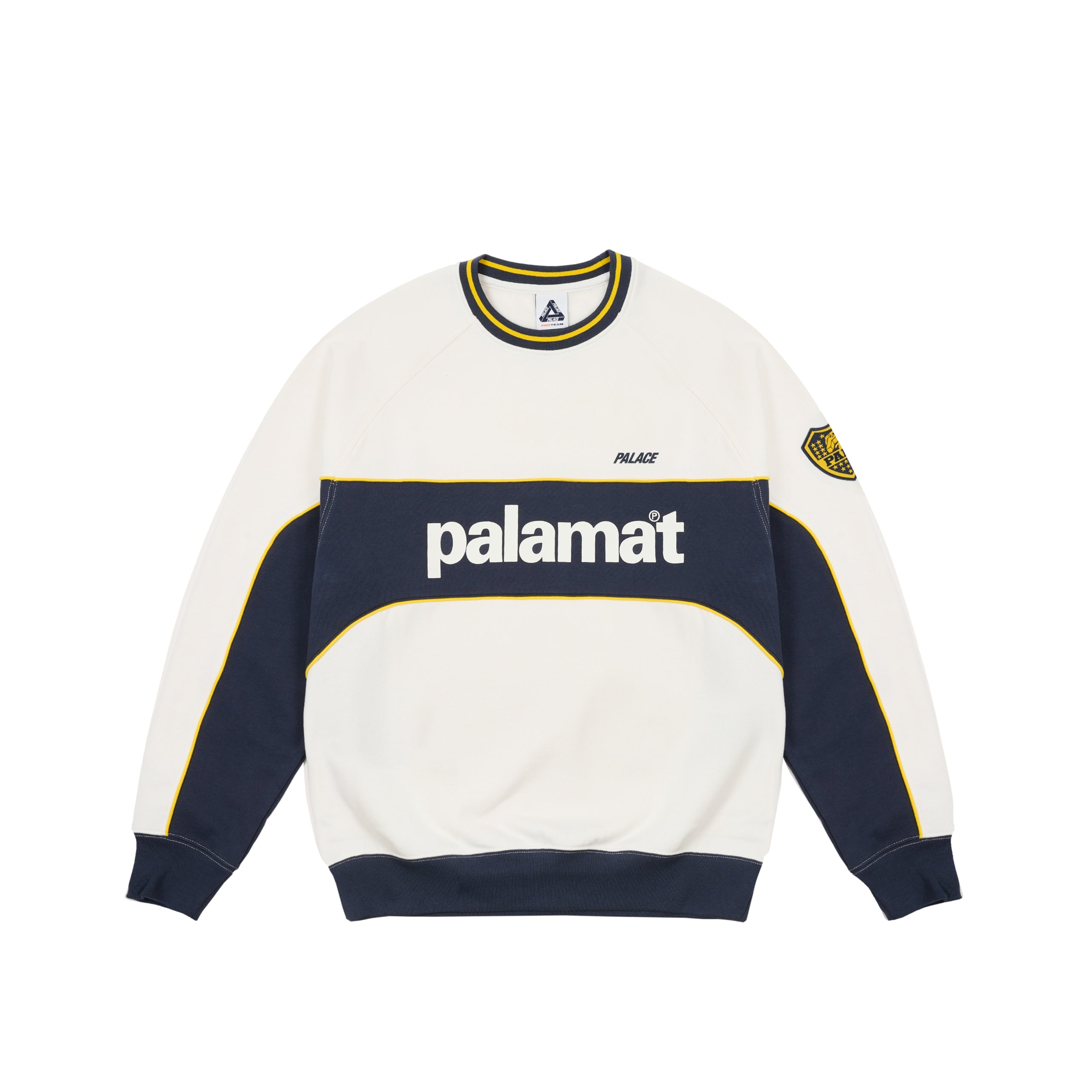 Thumbnail PALAMAT CREW WHITE / NAVY one color