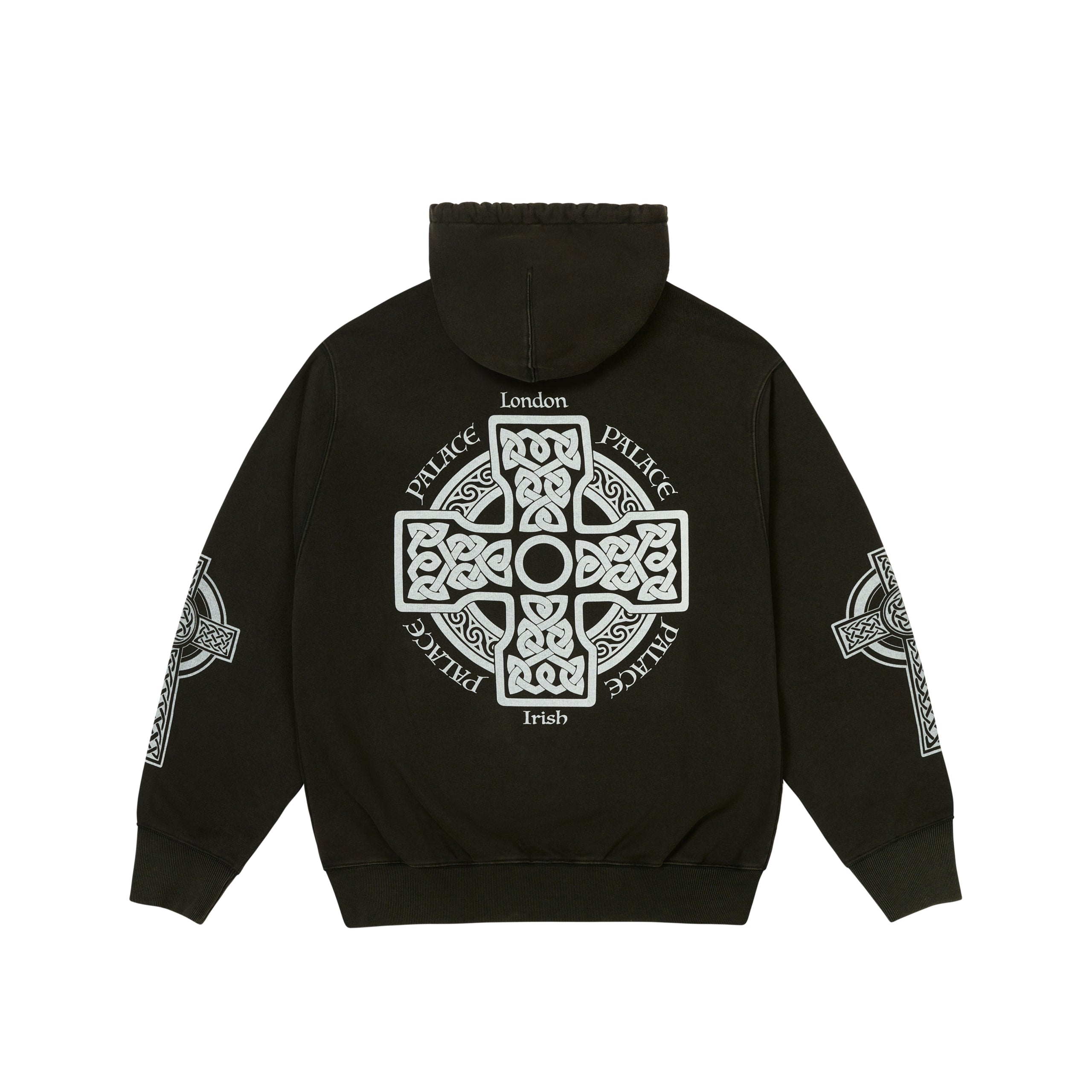 Thumbnail CELTIC ZIP HOOD BLACK one color