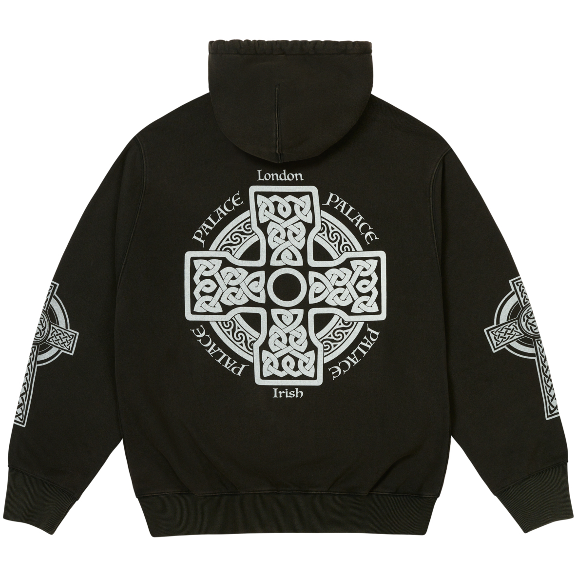 Thumbnail CELTIC ZIP HOOD BLACK one color