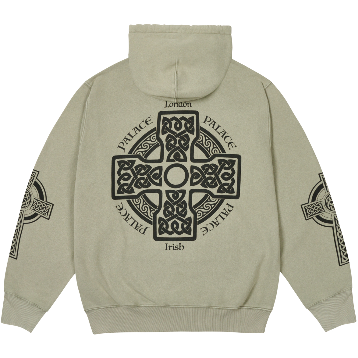 Thumbnail CELTIC ZIP HOOD SAGE one color