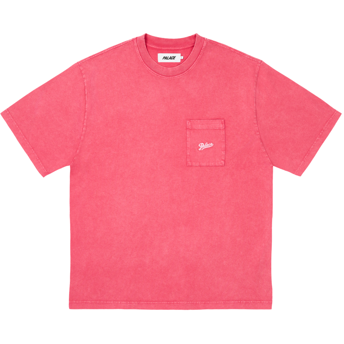 Thumbnail EASY POCKET T-SHIRT BERRY RED one color