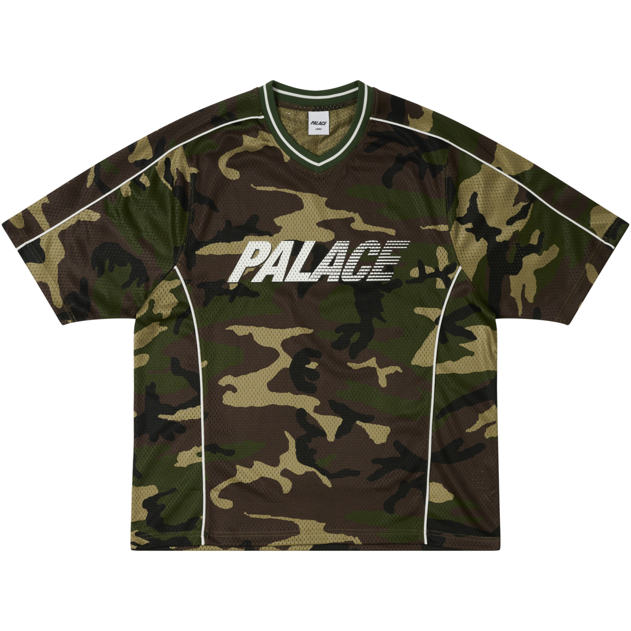 Thumbnail MESH JERSEY WOODLAND CAMO one color