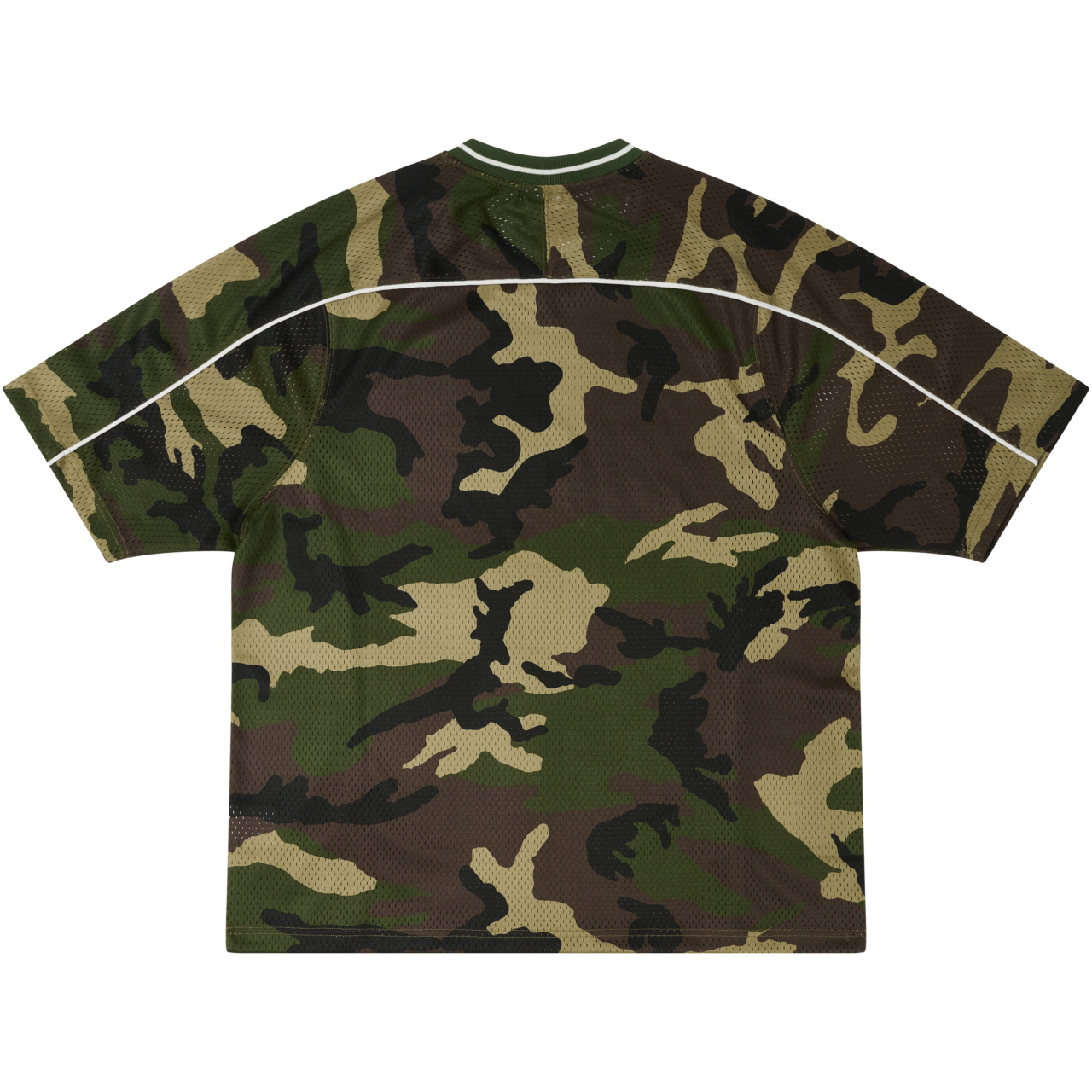 Thumbnail MESH JERSEY WOODLAND CAMO one color