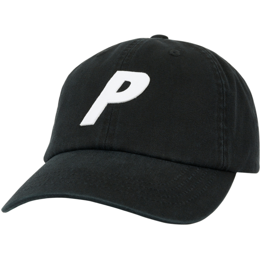 Thumbnail P 6-PANEL BLACK one color