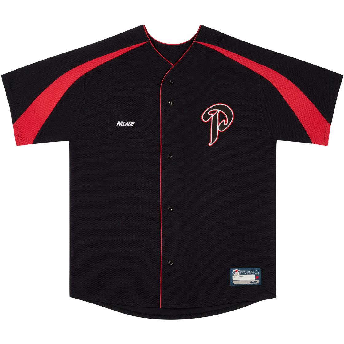 Thumbnail P PASEBALL JERSEY BLACK one color