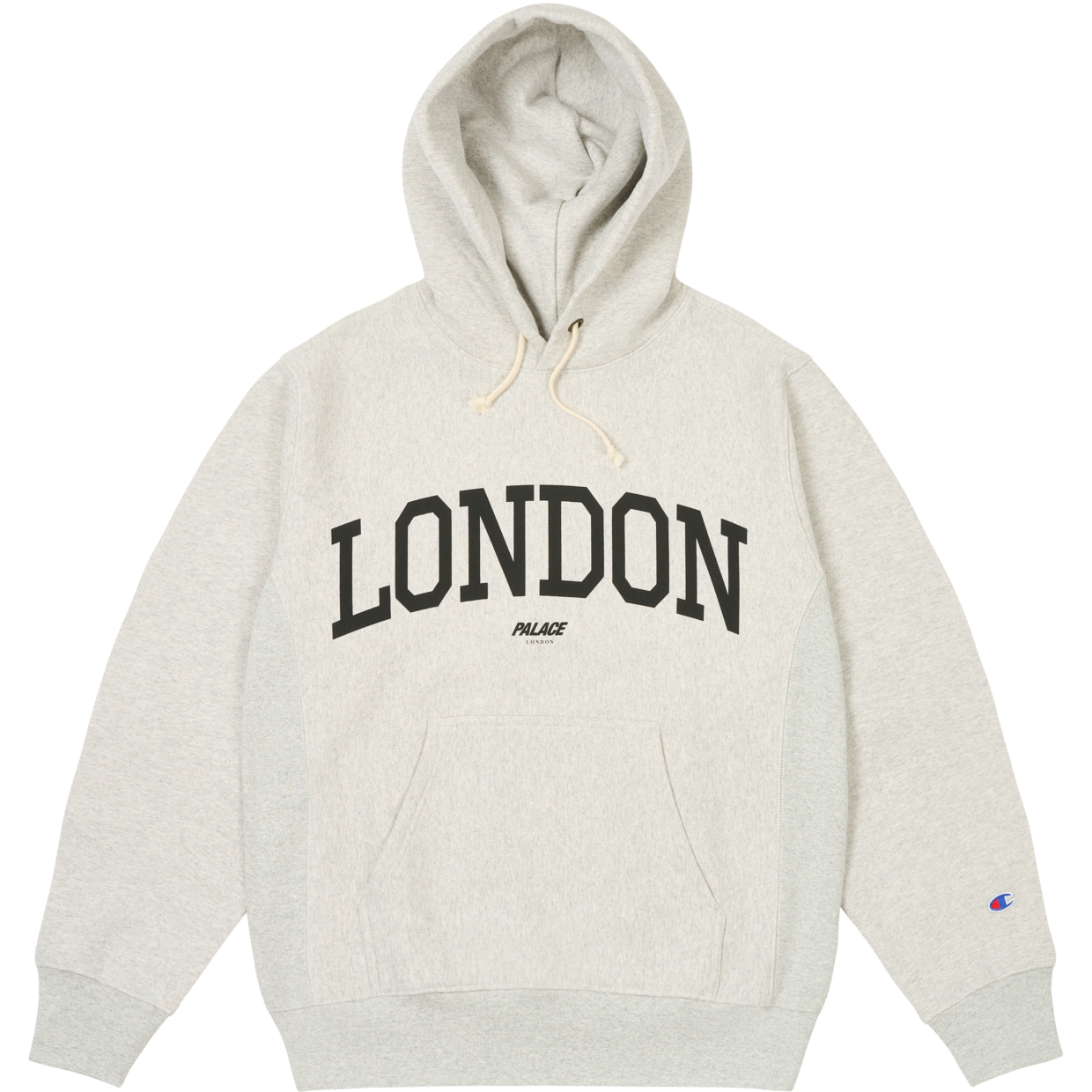 Thumbnail PALACE CHAMPION SHOP HOOD LONDON GREY MARL one color