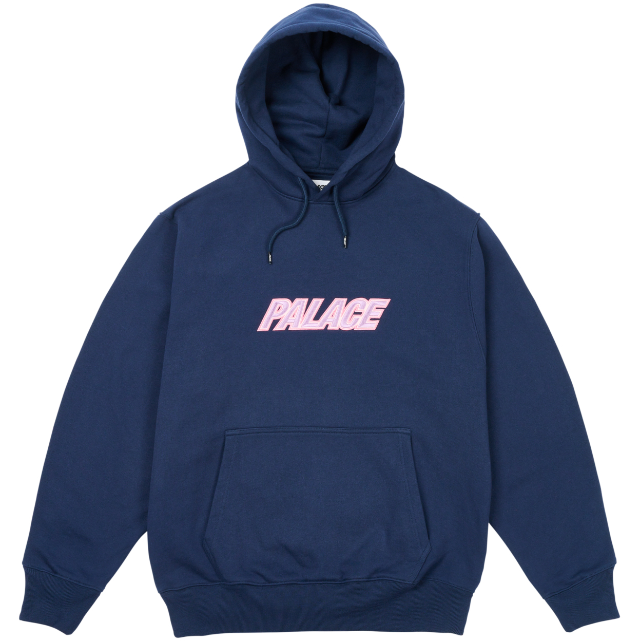 PALACE FONT HOOD NAVY one color