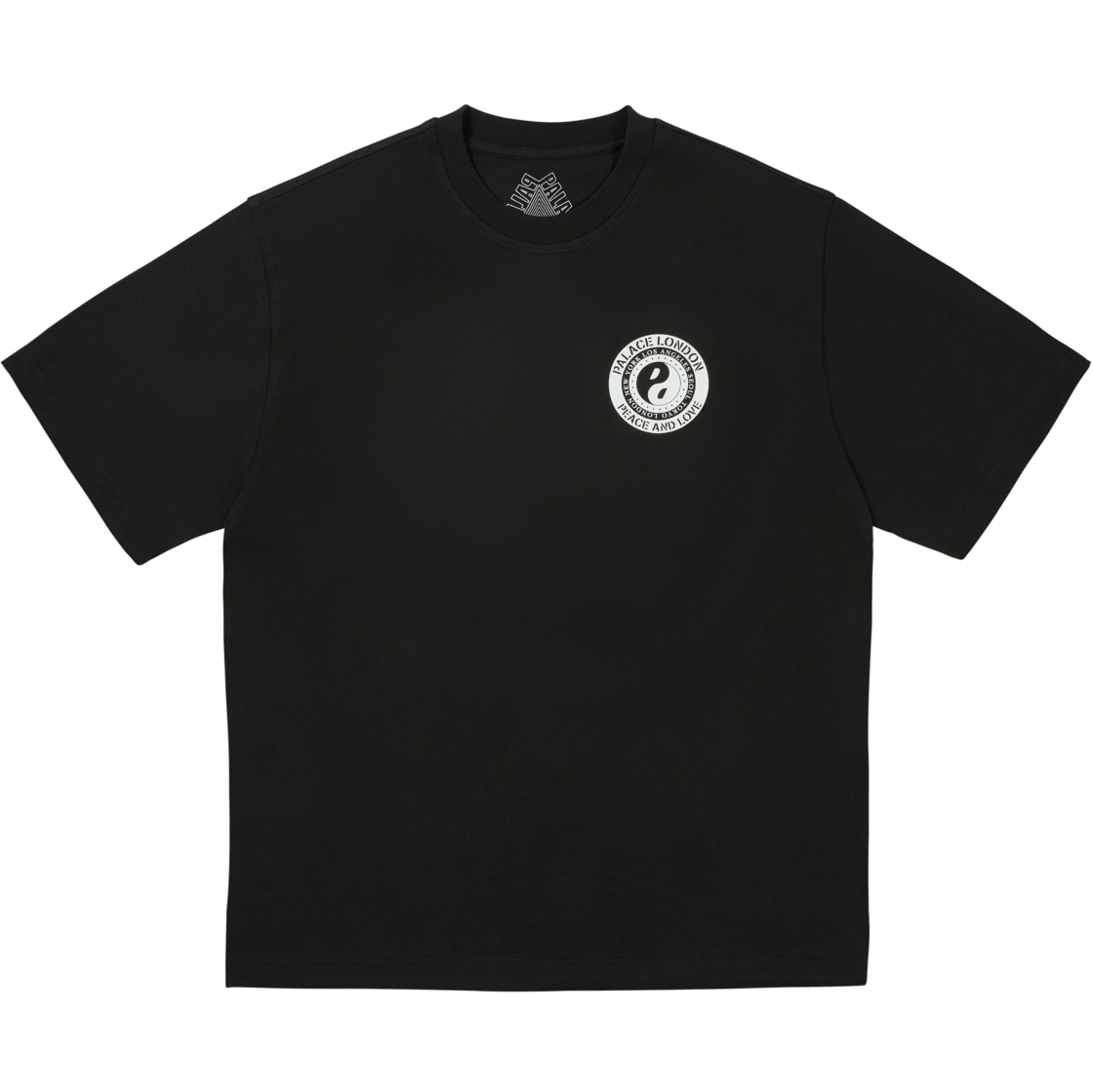 Thumbnail PALACE NATIONS T-SHIRT BLACK one color