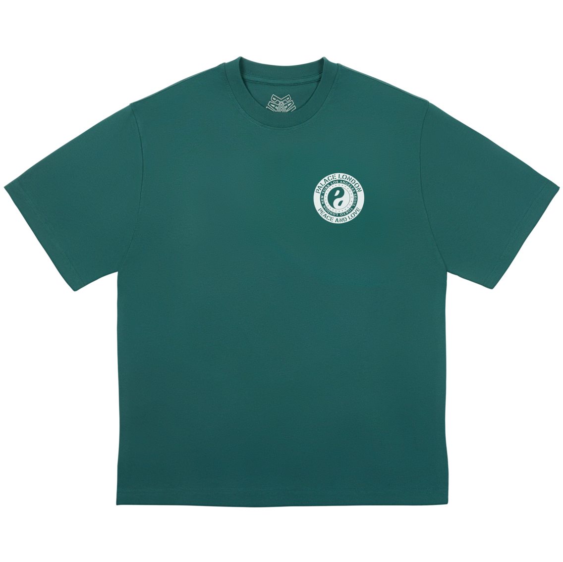 Thumbnail PALACE NATIONS T-SHIRT RACEY GREEN one color