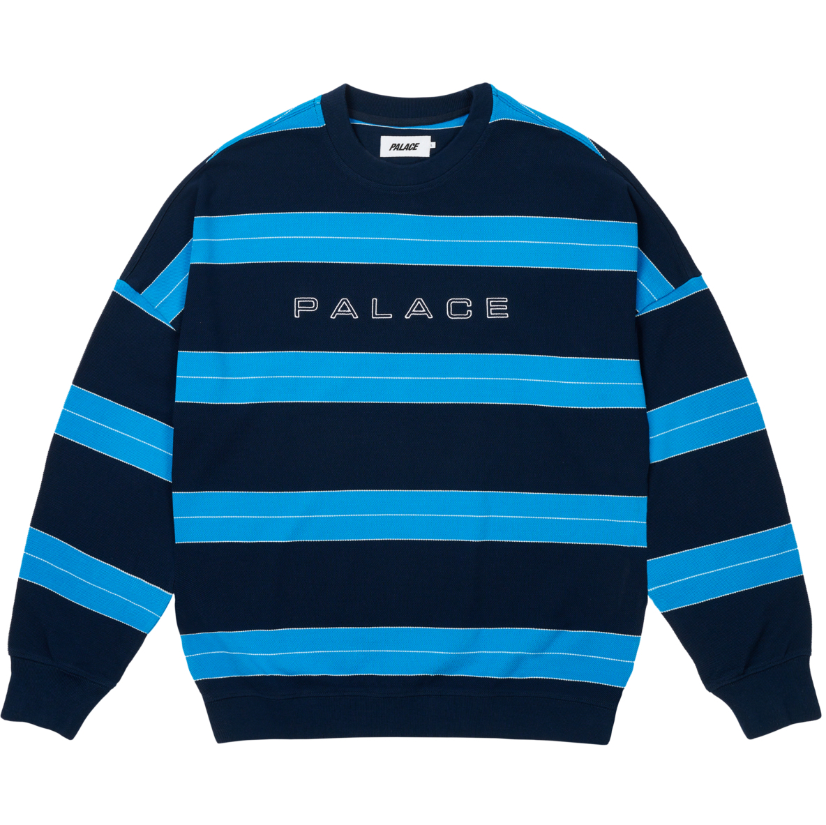 Thumbnail RELAX STRIPE CREW NAVY one color