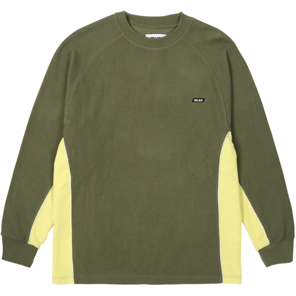 Thumbnail RIB JERSEY LONGSLEEVE THE DEEP GREEN one color