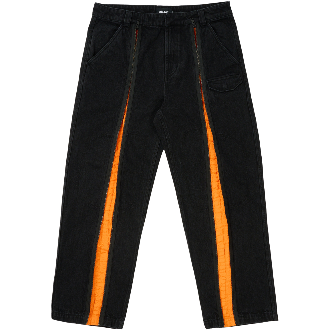 Thumbnail ZIPPED FLIGHT TROUSER BLACK one color