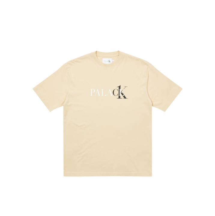 CK1 PALACE T-SHIRT WHEAT one color