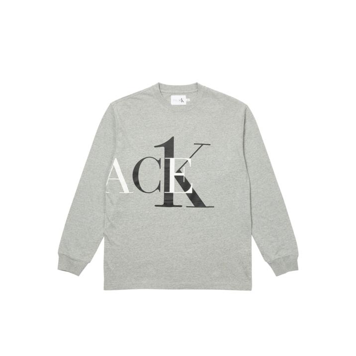 Thumbnail CK1 PALACE LONGSLEEVE LIGHT GREY HEATHER one color