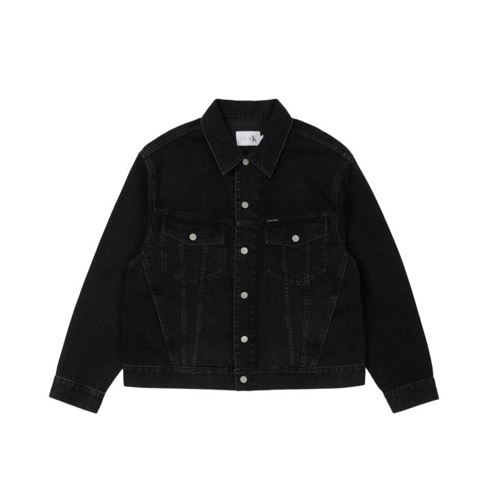 Thumbnail CK1 PALACE RELAXED TRUCKER DENIM JACKET MIDSTONE BLACK one color