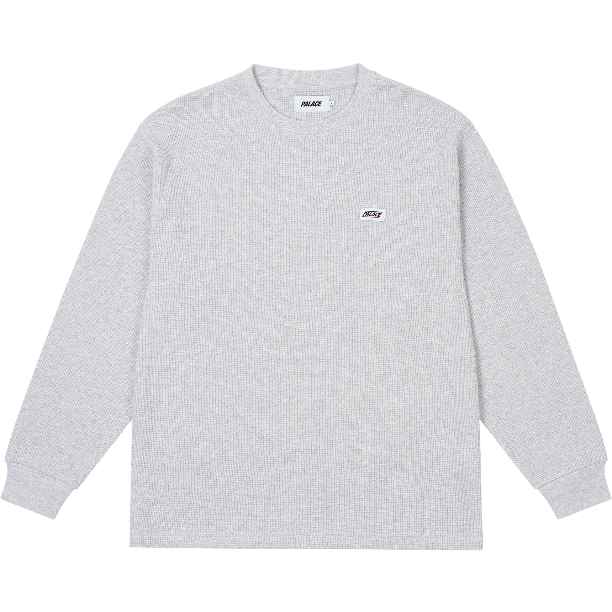 Thumbnail BASICALLY A THERMAL LONGSLEEVE GREY MARL one color