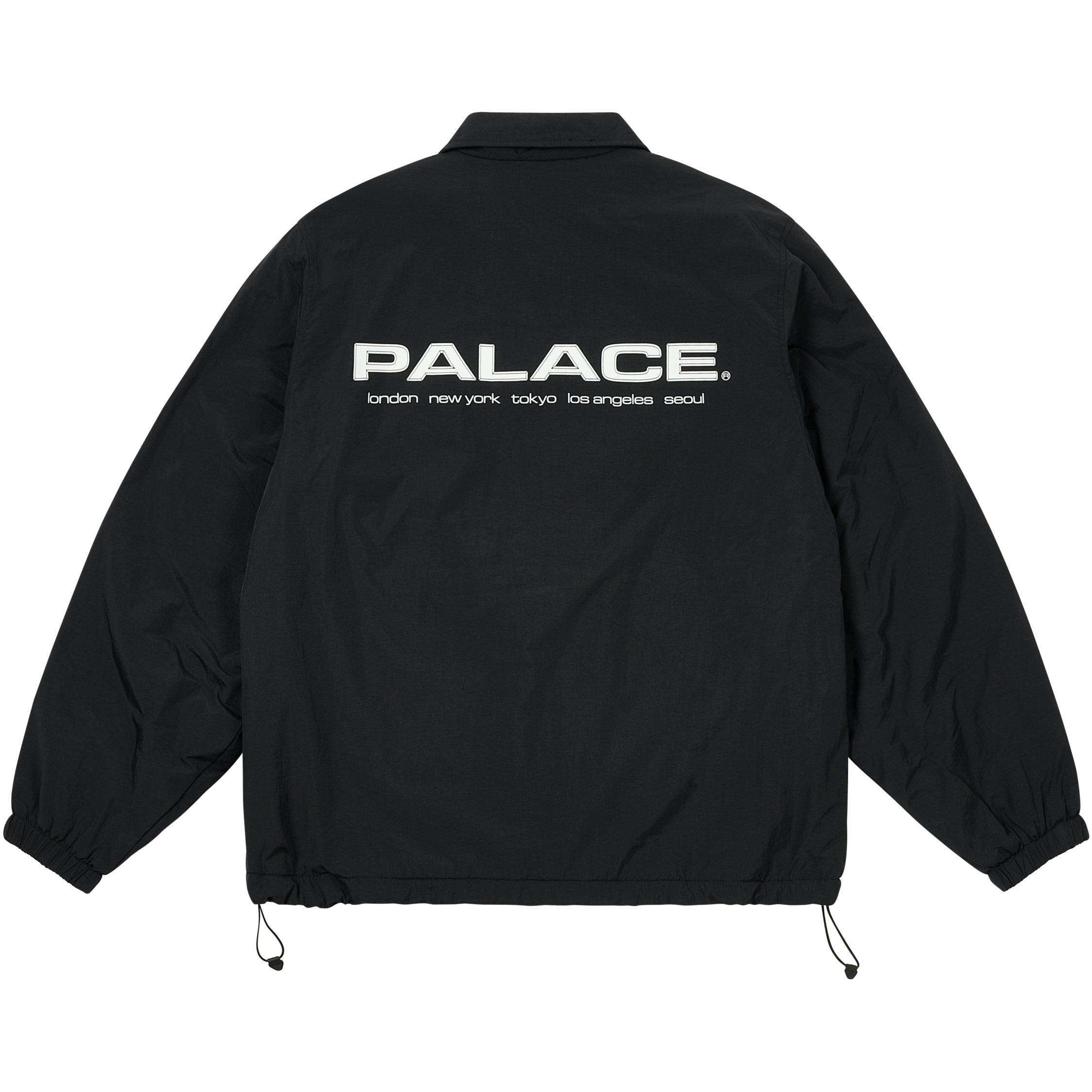 Thumbnail FLEECE LINED COACH JACKET BLACK one color