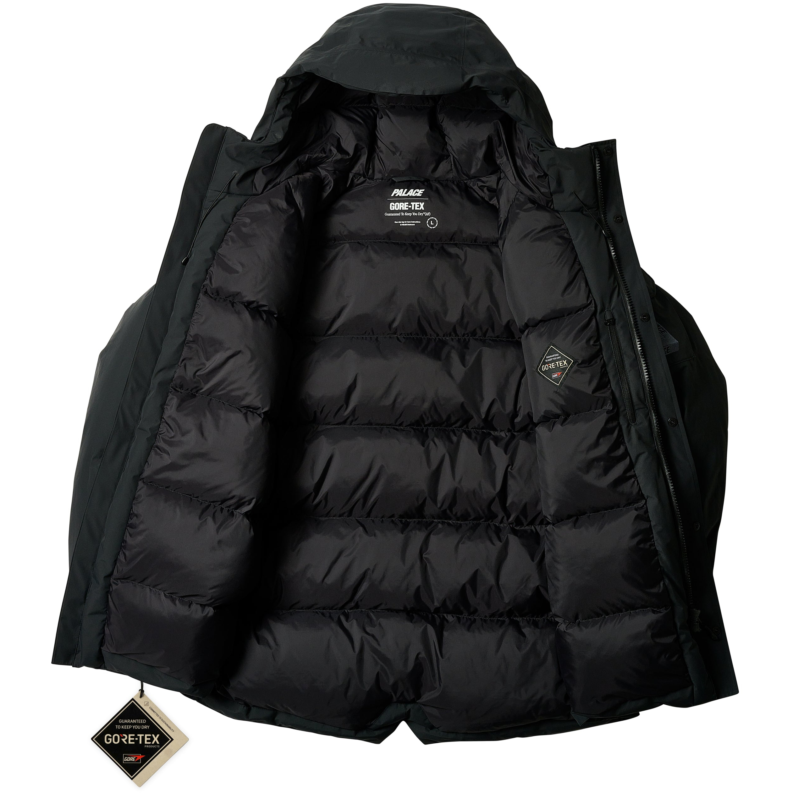 Thumbnail GORE-TEX CARGO DOWN PARKA BLACK one color