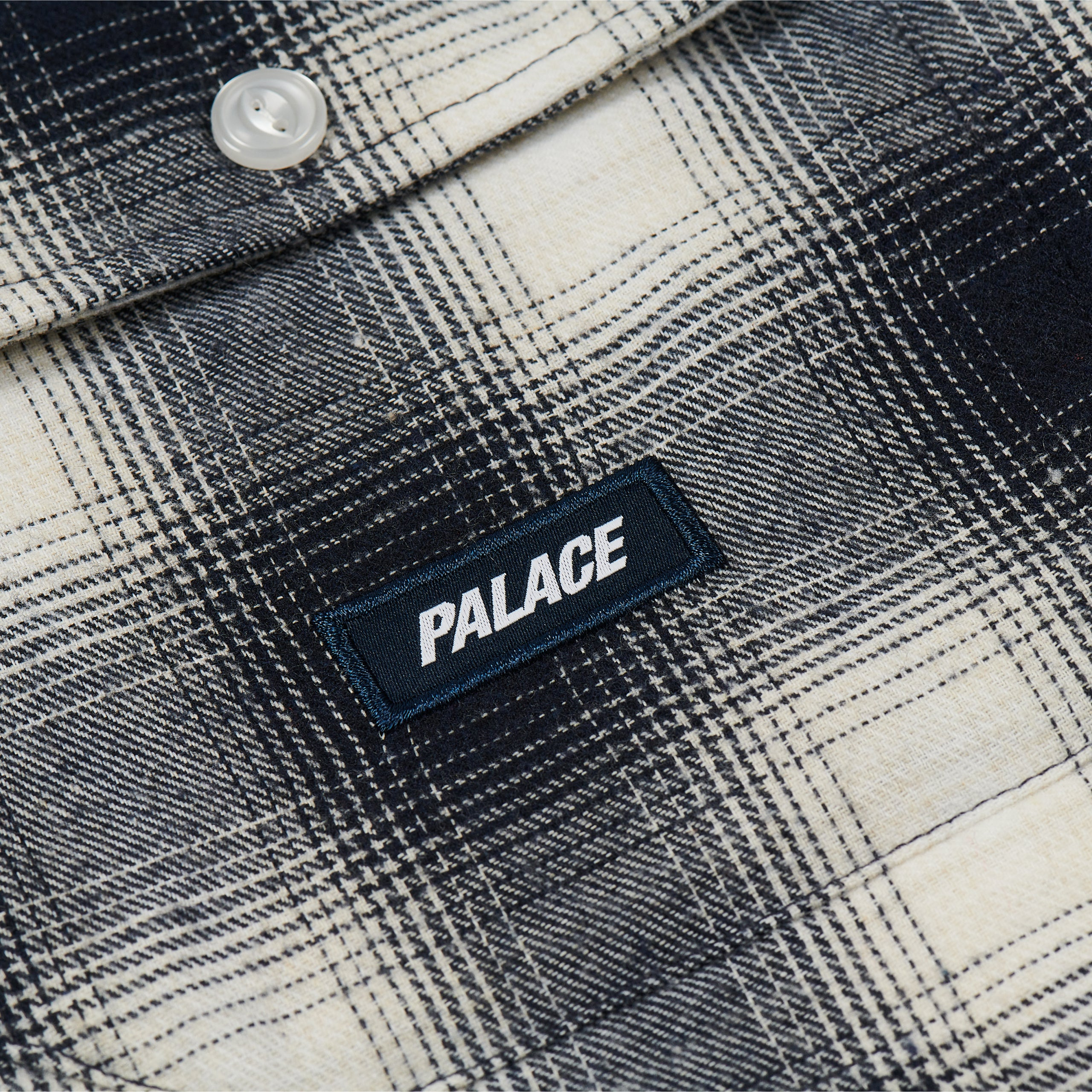 Thumbnail OMBRE FLANNEL SHIRT NAVY one color